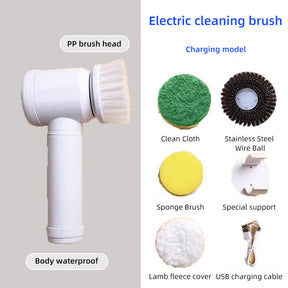 Handheld Electric Cleaning Brush Scrubber