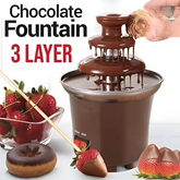 Chocolate Fountain 3-tier Mini Chocolate Tower