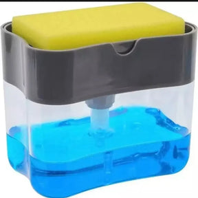 Soap Pump With Sponge Hand Push Water Resistant Portable Dispenser